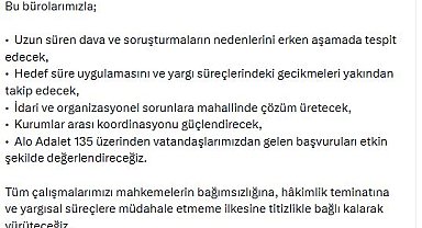 'Yargı Hizmetlerinin Etkinliği Büroları Rehberi' yayımlandı