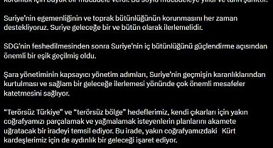 AK Parti Sözcüsü Çelik: Suriye geleceğe bir ve bütün olarak ilerlemeli