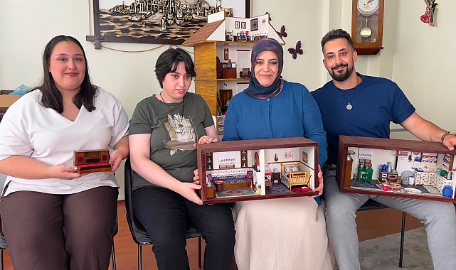 Anadolu'nun hatıralarını minyatür evlerde yaşatıyor