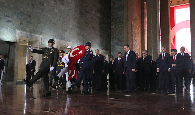 Anıtkabir'de '30 Ağustos Zafer Bayramı' töreni