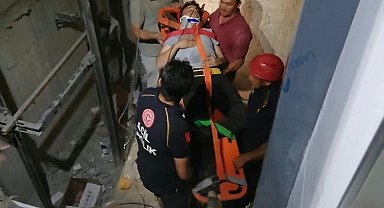 Ankara'da asansör boşluğuna düşen çocuk ağır yaralandı