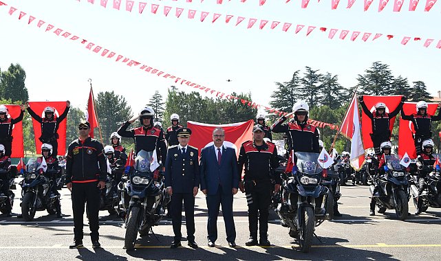 Ankara'da eğitimlerini tamamlayan 67 yunus polisi mezun oldu