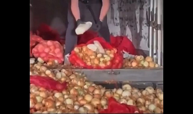 Ankara'da soğan torbaları içinden 150 kilo uyuşturucu ele geçirildi