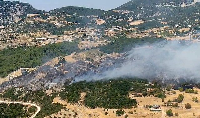 Antalya'da orman yangını