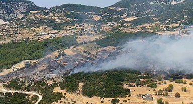 Antalya'da orman yangını