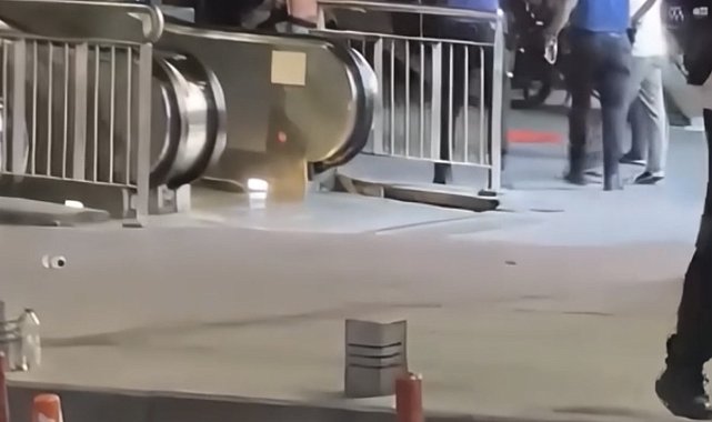 Bahçelievler'de cam parçasıyla kendisine zarar verdi; polis havaya ateş açtı