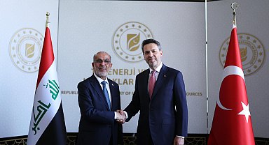 Bakan Bayraktar, Irak Petrol Bakanı Hüdeyir ile görüştü