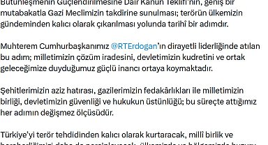 Bakan Çiftçi: Terörsüz Türkiye hedefinden dönüş yoktur