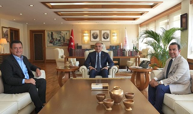 Bakan Ersoy, Acun Ilıcalı'yı kabul etti