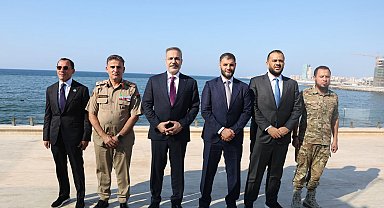 Bakan Fidan, Libya Başbakanının Ulusal Güvenlik Danışmanı Dibeybe ile görüştü