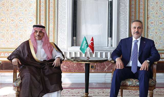 Bakan Fidan, Suudi Arabistan Dışişleri Bakanı Faysal bin Ferhan Al Suud ile görüştü
