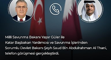 Bakan Güler, Katar Başbakan Yardımcısı Al Thani ile görüştü