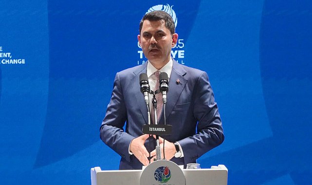 Bakan Kurum: 2030 yılına kadar iklim değişikliğinin eğitim müfredatına entegre edilmesini istiyoruz - 1