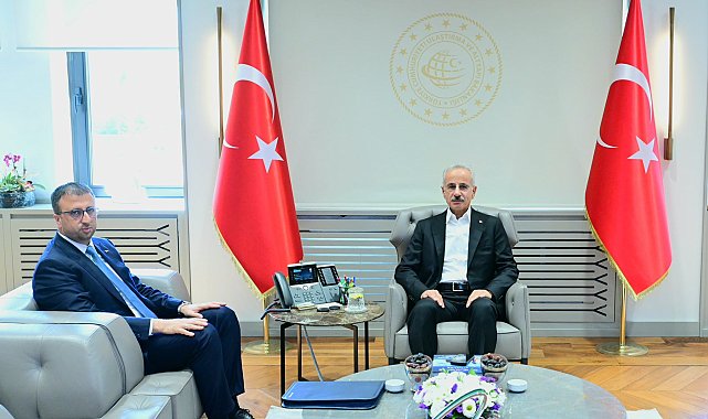 Bakan Uraloğlu, ASELSAN Genel Müdürü Akyol'u kabul etti