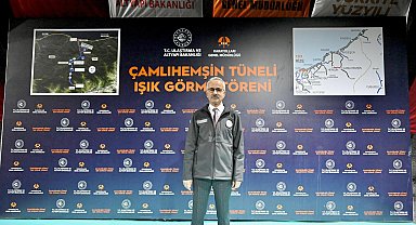 Bakan Uraloğlu: Çamlıhemşin tünelli geçişi pazartesi günü hizmete açılacak