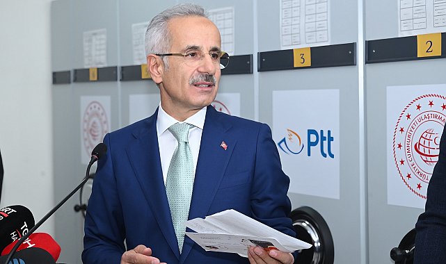 Bakan Uraloğlu: PTT'de posta ve kargo gönderi sayısı 210 milyona ulaştı