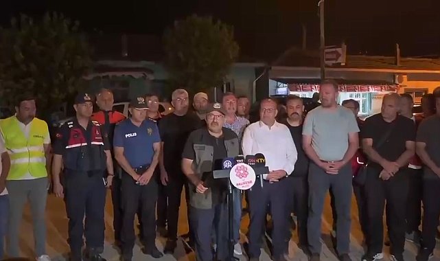 Balıkesir Susurluk'ta orman yangını