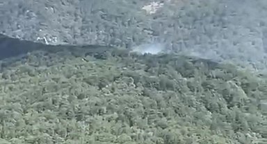 Balıkesir'de orman yangını