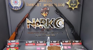 Bartın'da uyuşturucu operasyonu; 5 gözaltı