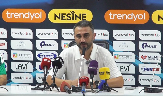 Batman Petrolspor - Sivasspor maçının ardından