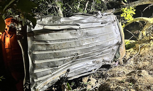 Bingöl'de hafif ticari araç uçuruma yuvarlandı: 4 ölü, 5 yaralı