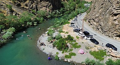 Bir zamanlar terörle anılan bölgede piknik keyfi