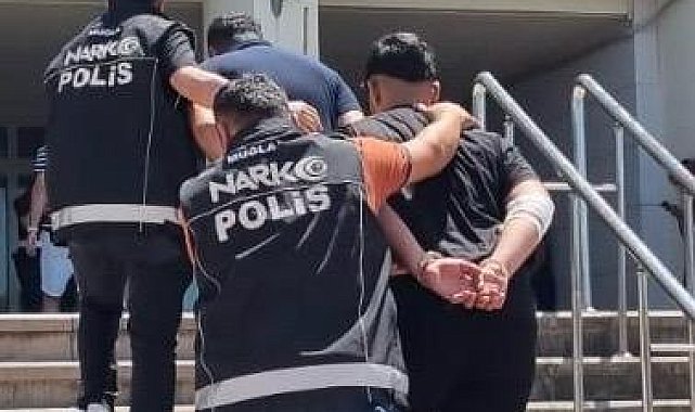 Bodrum'da drone destekli uyuşturucu operasyonunda 2 tutuklama
