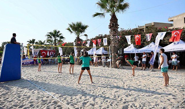 Bodrum'da Plaj Voleybolu Şenliği tamamlandı