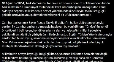 Burhanettin Duran: 10 Ağustos 2014, Türk demokrasi tarihinin en önemli dönüm noktalarından biridir