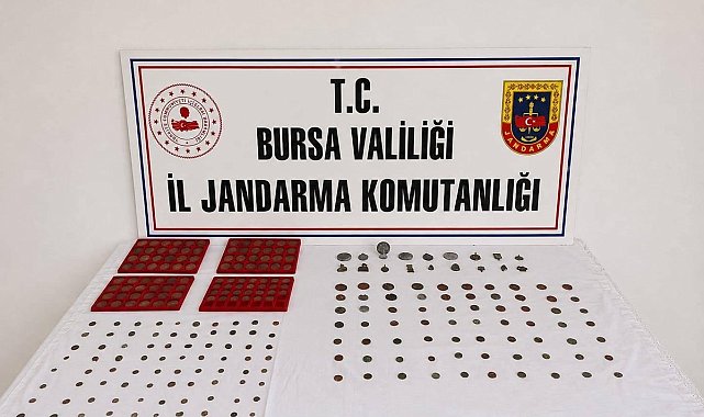 Bursa'da 'tarihi eser' operasyonu; 1 gözaltı