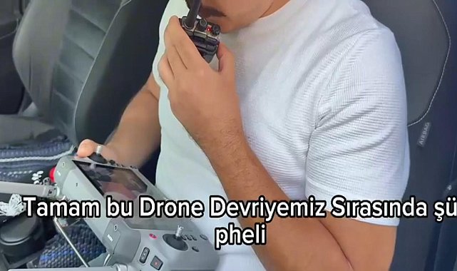 Büyükçekmece'de plajda araçlardan hırsızlık yapan 2 şüpheli dronlu takiple yakalandı