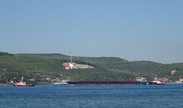 Çanakkale Boğazı'nda gemi arızası