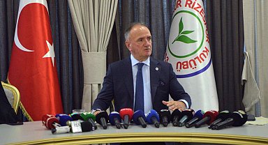 Çaykur Rizespor Başkanı Saruhan: Modern futbolda takım oyunu oynanması gerekiyor