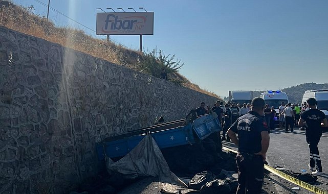 Çekici, traktöre arkadan çarptı: 1 ölü, 2 yaralı