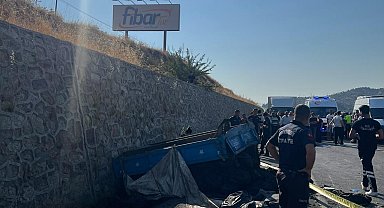 Çekici, traktöre arkadan çarptı: 1 ölü, 2 yaralı