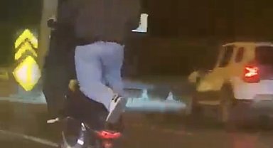 Çekmeköy'de tehlikeli hareketler yapan motosikletliye 92 bin lira ceza