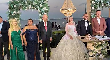 CHP Genel Başkanı Kılıçdaroğlu, Avcılar'da nikah törenine katıldı