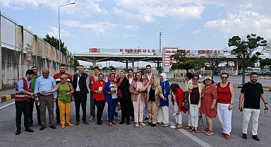 CHP'li Dinçer, Kapıkule'de gurbetçilerle buluştu