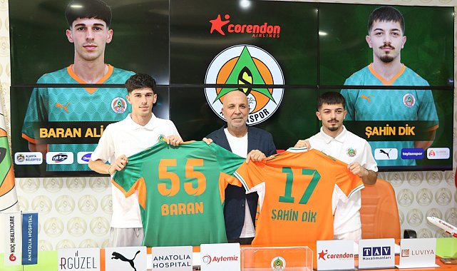 Corendon Alanyaspor'da 2 transfer birden