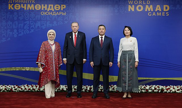Cumhurbaşkanı Erdoğan, Dünya Göçebe Oyunları Açılış Töreni'ne katıldı