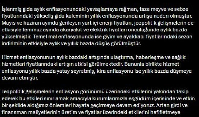 Cumhurbaşkanı Yardımcısı Yılmaz: Arz yönlü reform adımlarımızı hayata geçirmeye devam edeceğiz