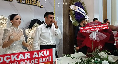 Damada düğünde altın yerine araç lastiği hediye etti