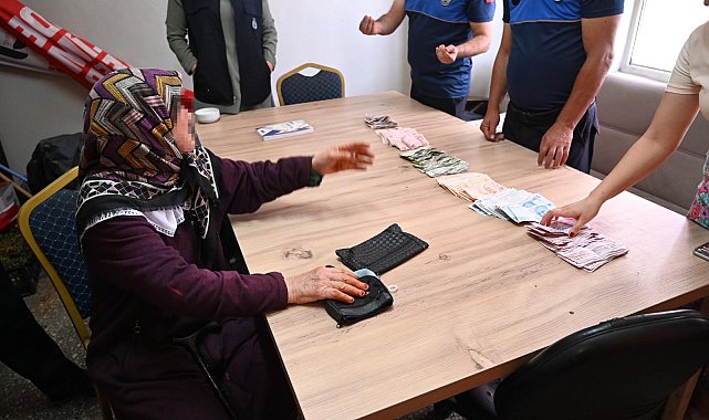 Dilencinin üzerinden 25 bin lira çıktı
