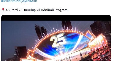 Emine Erdoğan'dan, AK Parti'nin 25'inci kuruluş yıl dönümü programı paylaşımı
