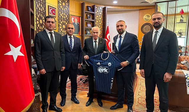 Erciyes 38 FK Başkanı Ersoy'dan MHP Genel Başkanı Bahçeli'ye ziyaret