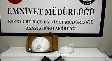 Esenyurt'ta uyuşturucu operasyonu: 5 kilo 252 gram metamfetamin ele geçirildi