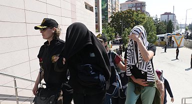 Eskişehir merkezli 19 ilde modem dolandırıcılığı operasyonunu şüphelileri adliyede