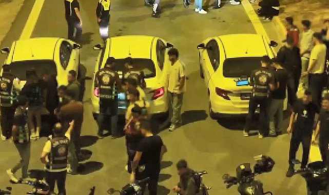 Eyüpsultan'da dron destekli trafik denetimi: 58 gözaltı