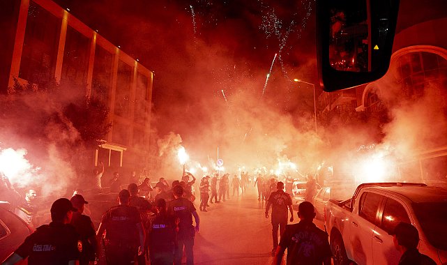 Fenerbahçe kafilesi, Ankara'da coşkuyla karşılandı