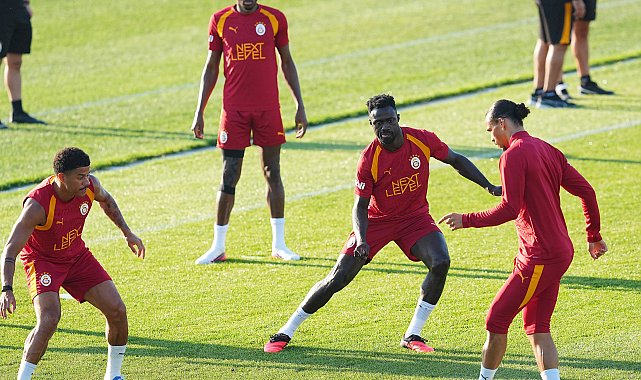 Galatasaray, yeni sezon hazırlıklarını sürdürdü